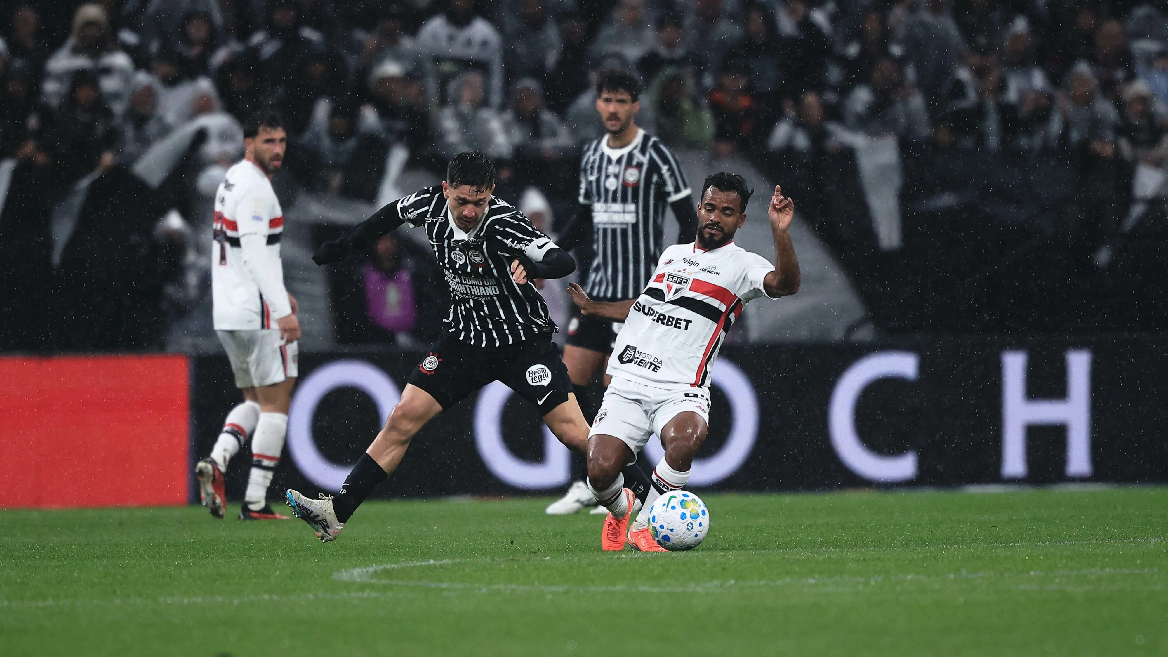 Corinthians x São Paulo. Foto: Ettore Chiereguini/AGIF