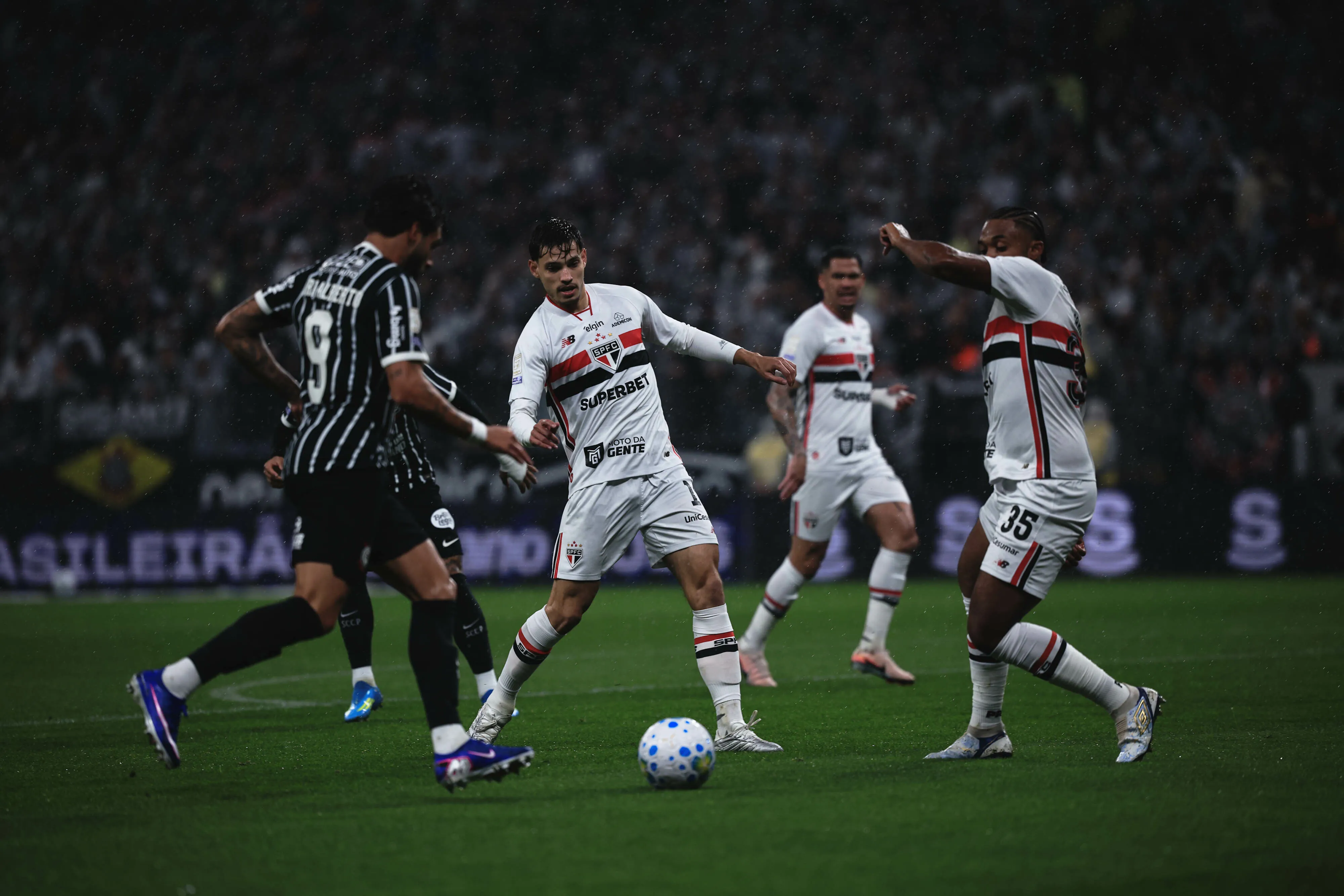 Corinthians x São Paulo. Foto: Ettore Chiereguini/AGIF