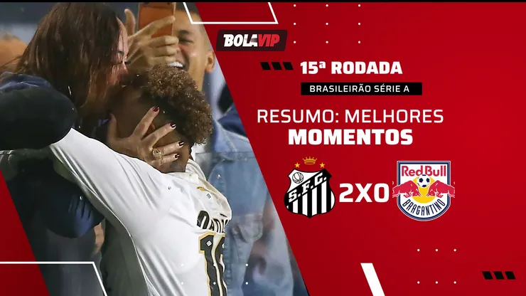 Neymar brilha, marca belo gol e Santos vence o Red Bull Bragantino pelo Brasileirão