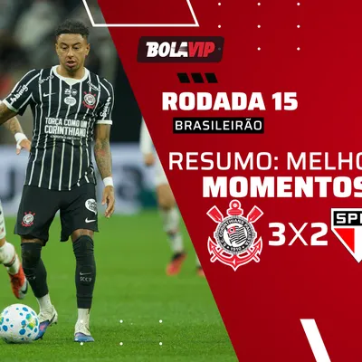 Corinthians vence o São Paulo no Majestoso pelo Brasileirão