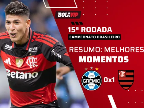 Flamengo mostra domínio e vence o Grêmio pelo Brasileirão