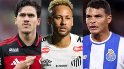 Nomes da pré-lista da Seleção Brasileira. Foto: Jota Erre/Jorge Rodrigues/AGIF; Alex Livesey/Getty Images