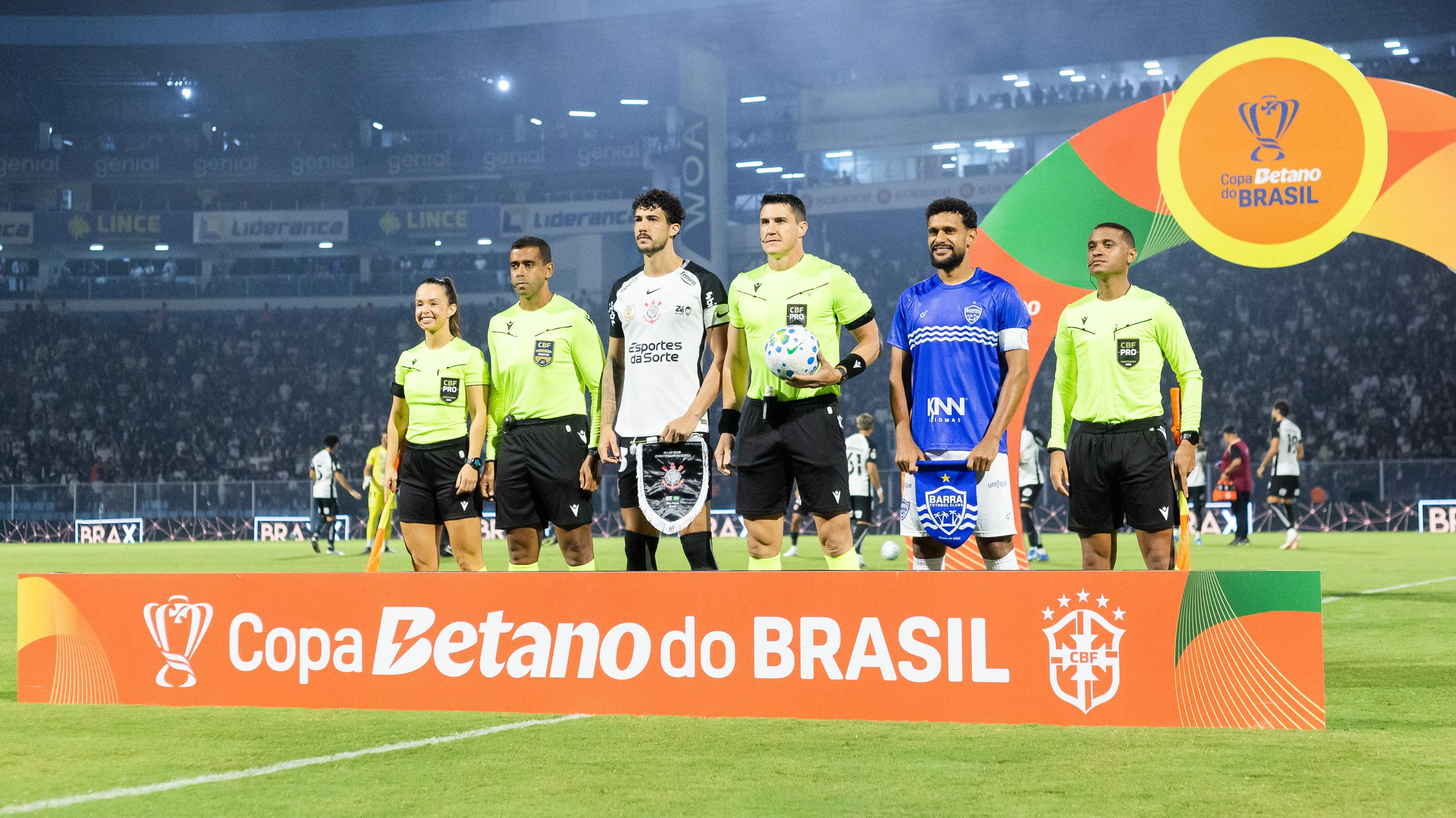 Corinthians x Barra. Foto: Thiago Vasconcelos Dos Santos/AGIF