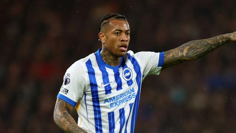 Igor Julio no Brighton. Foto: Dan Istitene/Getty Images
