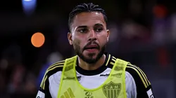 Alexsander jogador do Atletico-MG durante entrada em campo para partida contra o Bragantino no estadio Cicero De Souza Marques pelo campeonato Brasileiro A 2025.