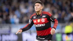 Jorge Carrascal foi decisivo contra o Grêmio em Porto Alegre - Foto: Maxi Franzoi/AGIF