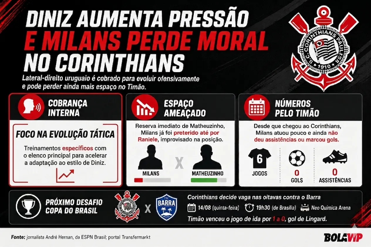 Infográfico Pedro Milans Fernando Diniz