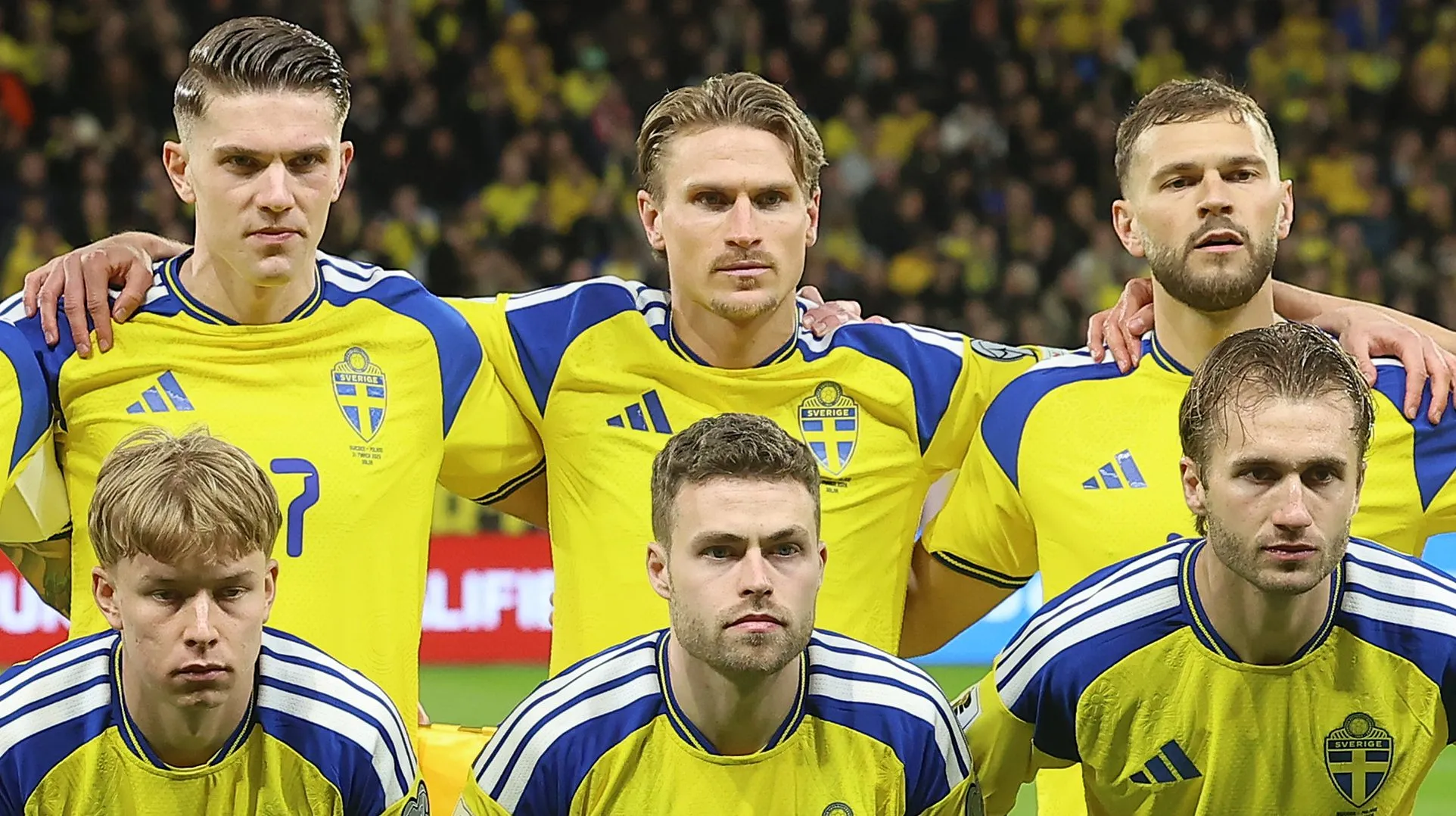 Jogadores da Suécia