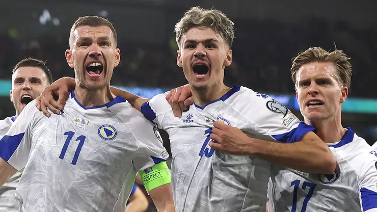 Bósnia e Herzegovina foi a primeira a anunciar seus jogadores para a Copa (Photo by Warren Little)