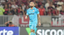 Gabigol durante derrota do Santos para o Flamengo no Maracanã