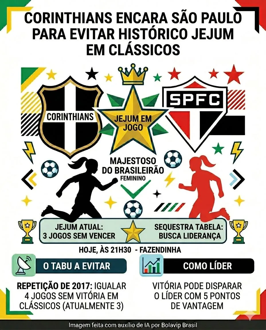 Infográfico gerado pelo Gemini AI/Bolavip Brasil