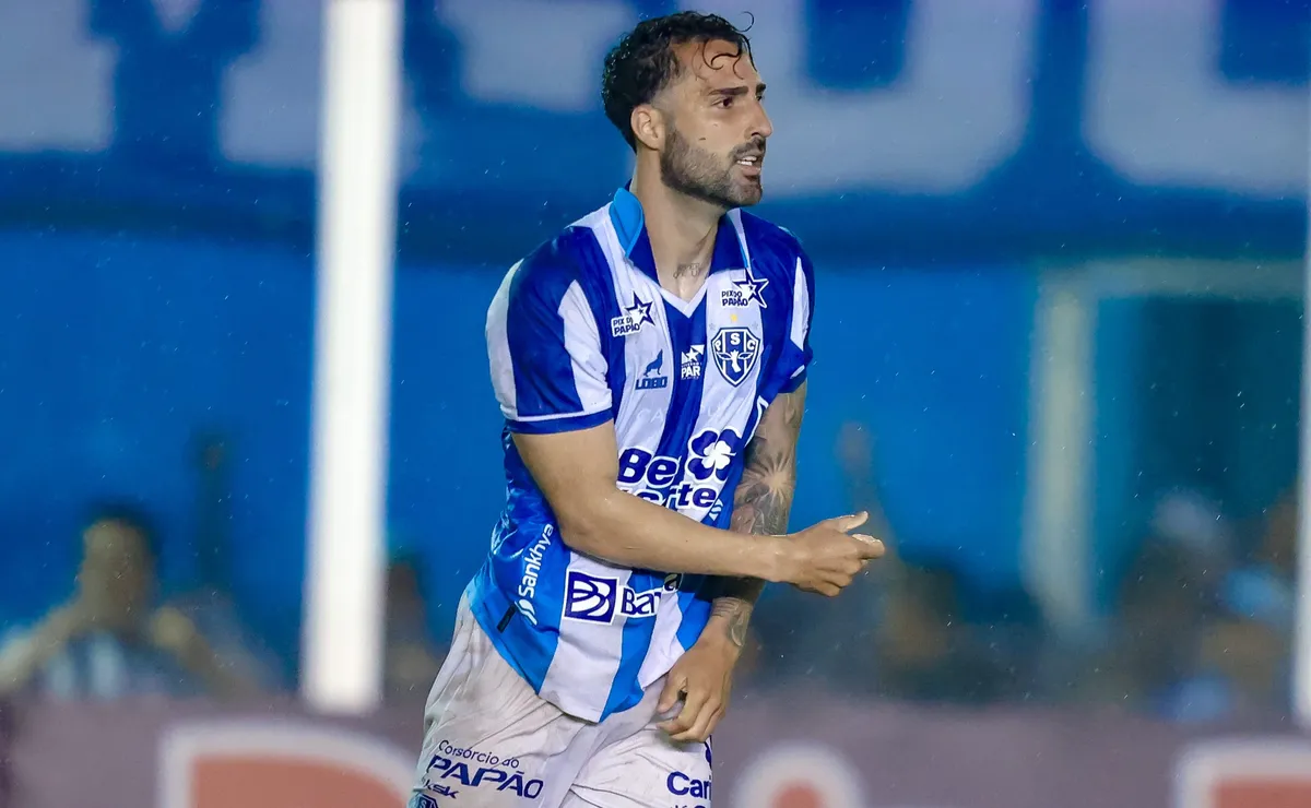 Ítalo Carvalho, atacante do Paysandu, tem mais gols que todos os atacantes do Vasco