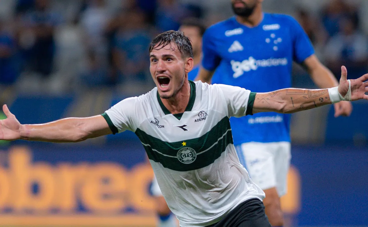 Emprestado pelo Fluminense, Joaquín Lavega vive grande fase e é vice-artilheiro do Coritiba