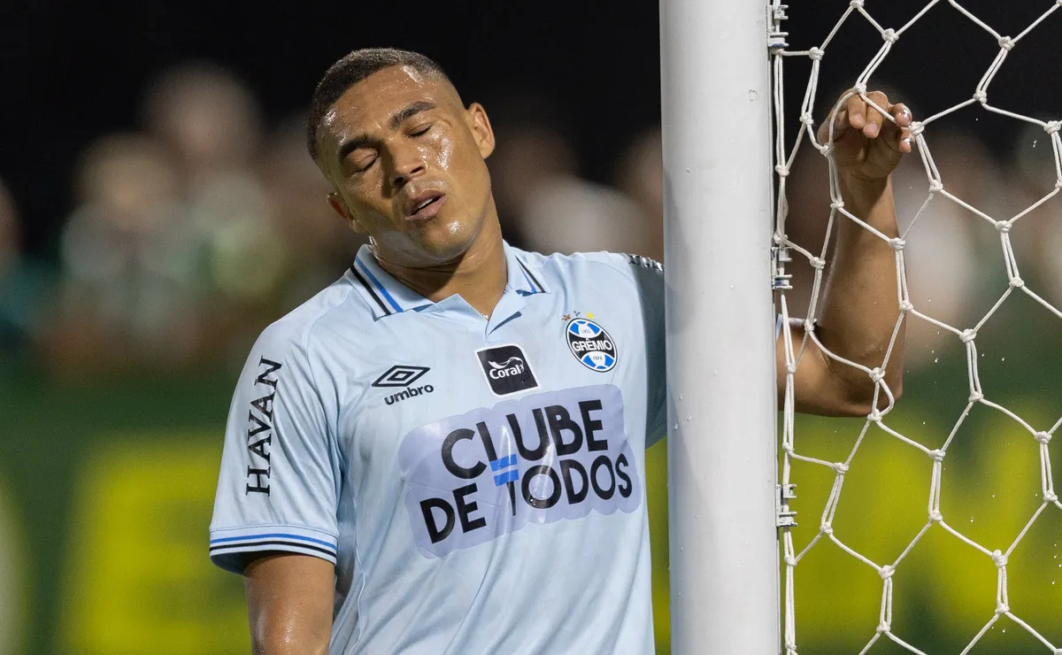 Grêmio vive crise no ataque e números expõem dificuldade ofensiva no Brasileirão 2026