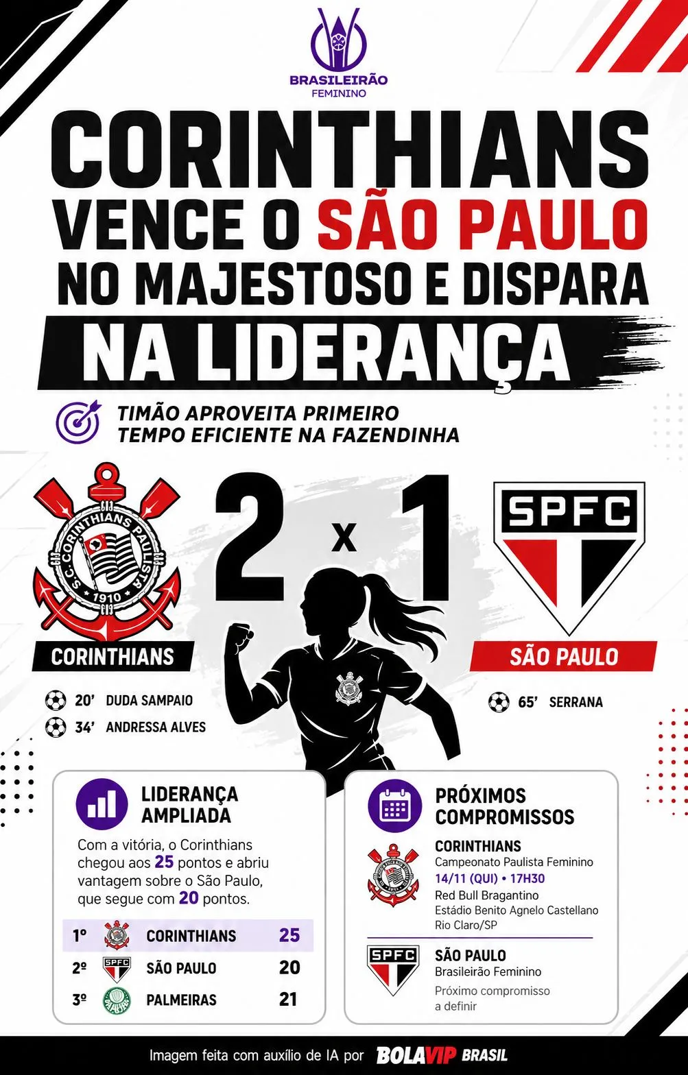 Infográfico gerado por Inteligência Artificial/Bolavip Brasil