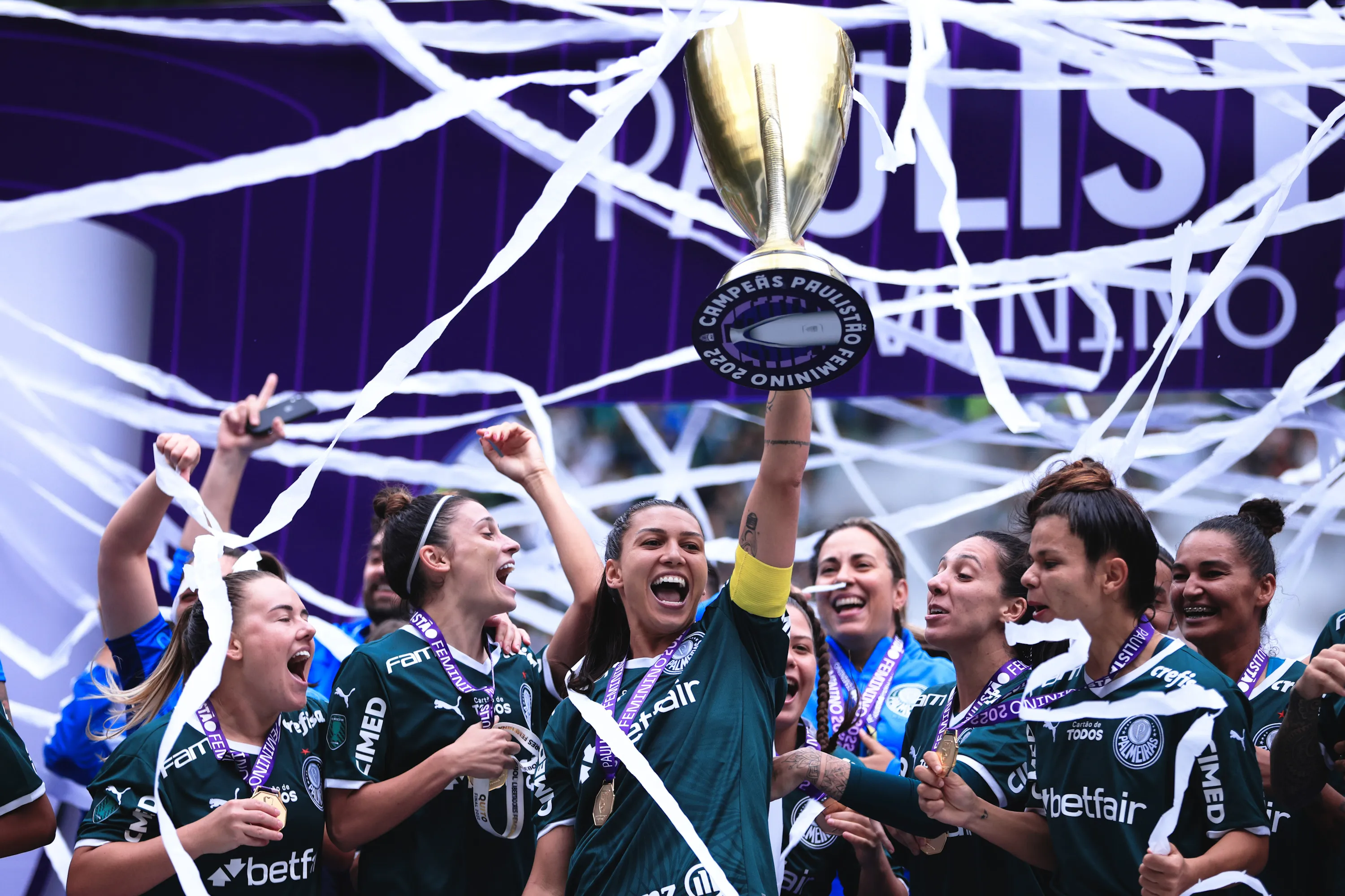 Palmeiras campeão. Foto: Ettore Chiereguini/AGIF