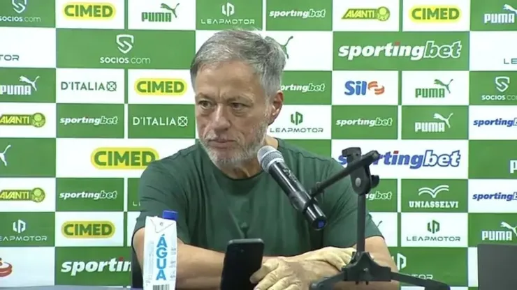 Diretor tem sido mais público - Foto: Reprodução/ TV Palmeiras