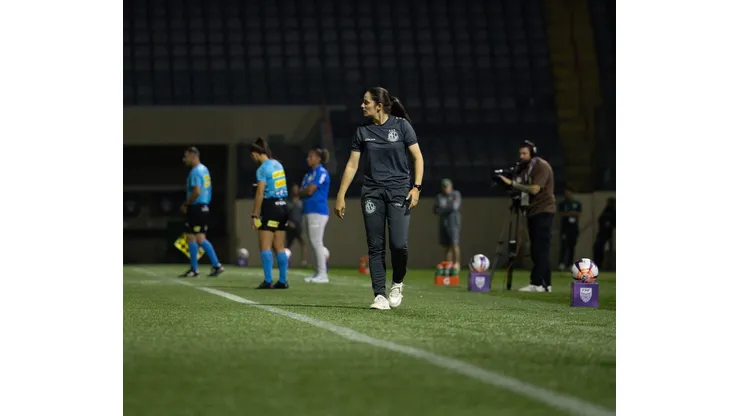 Carine Bosseti em sua estreia com o Mirassol no Paulistão F. Foto: Ana Goulart/Agência Mirassol