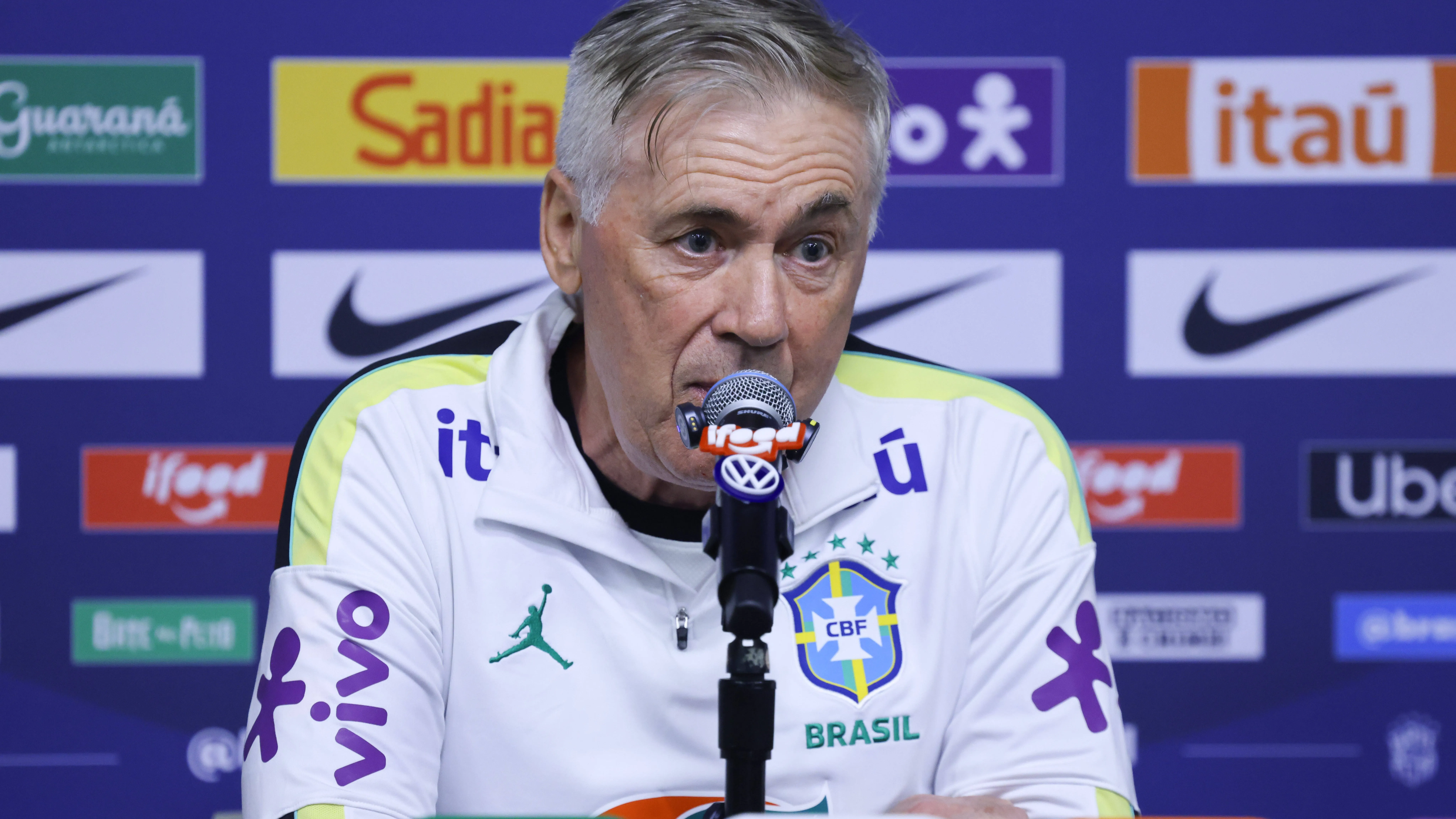 Ancelotti. Foto: Marcelo Guelber Góes/IMAGO/@odysseyimg