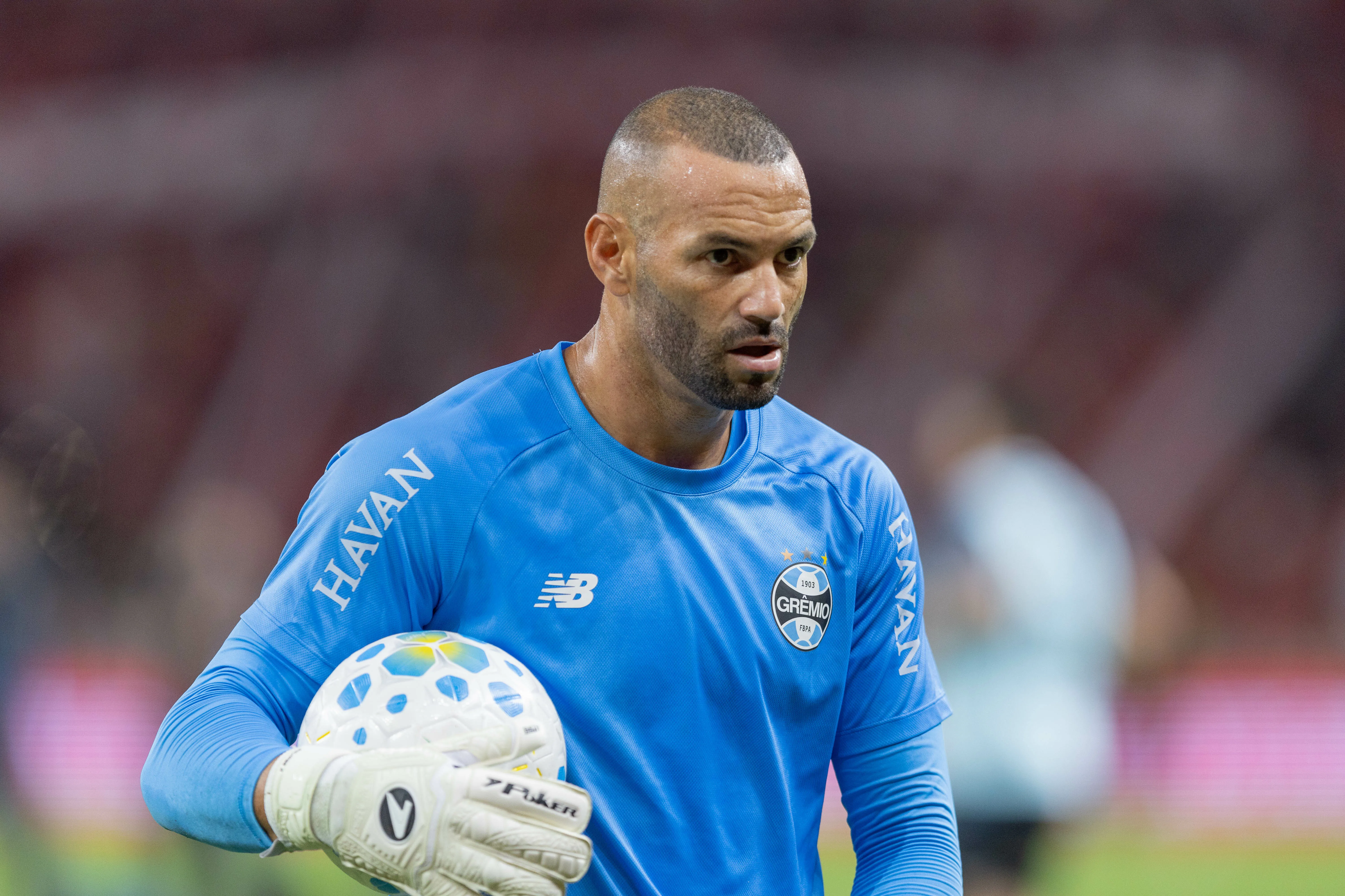 Weverton é o grande destaque do Grêmio até o momento em 2026 – Foto: Liamara Polli/AGIF