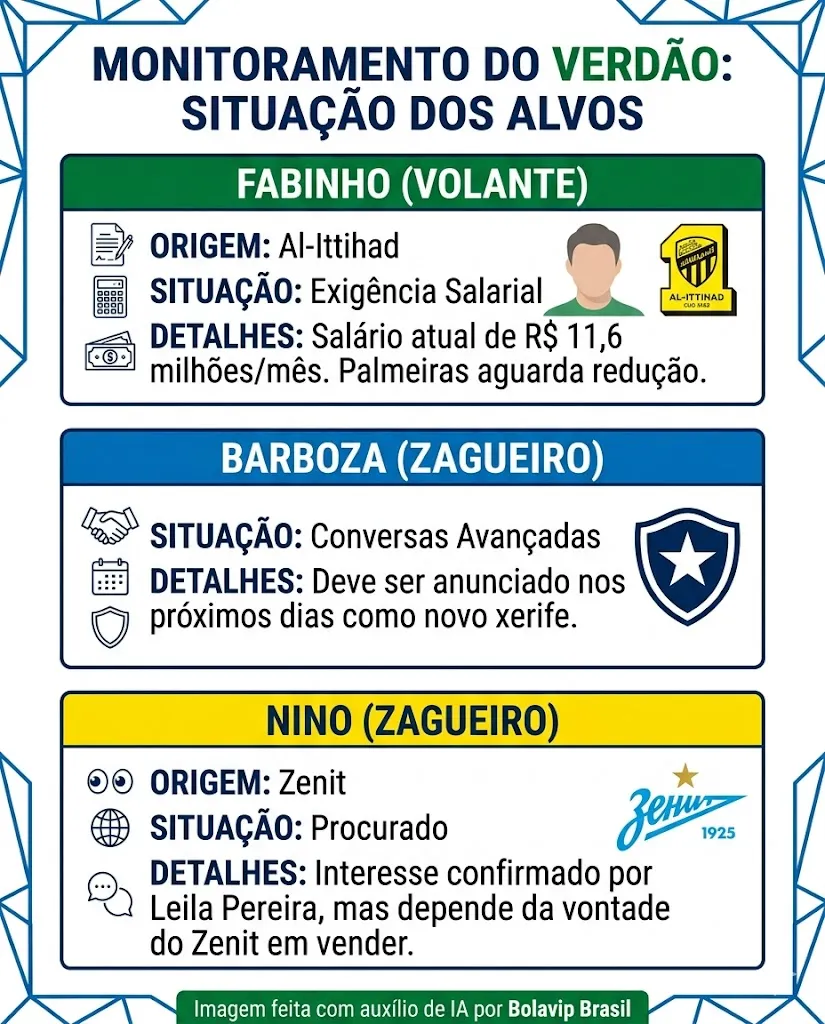 Infográfico - Foto: gerada com auxílio de IA pelo Bolavip Brasil.
