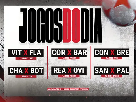 Mengão, Timão, Imortal e Fogão entram em campo nesta quinta
