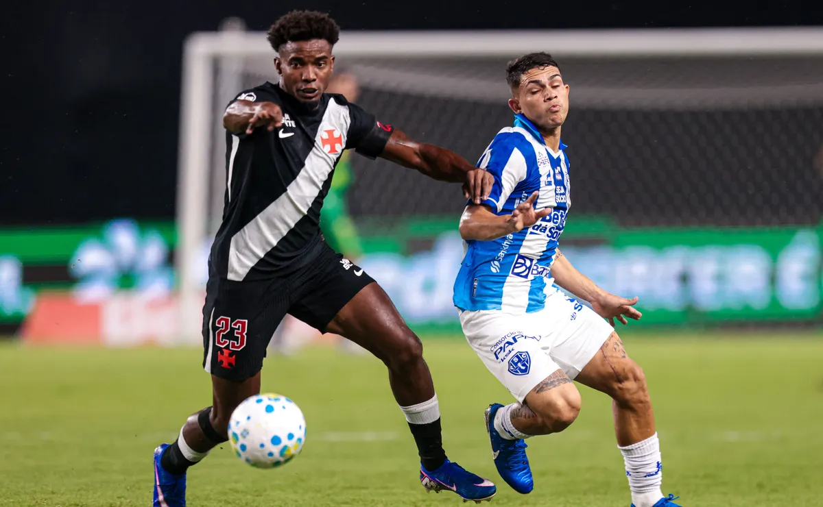 Vasco x Paysandu: onde assistir ao vivo, horário e escalações do jogo desta quarta