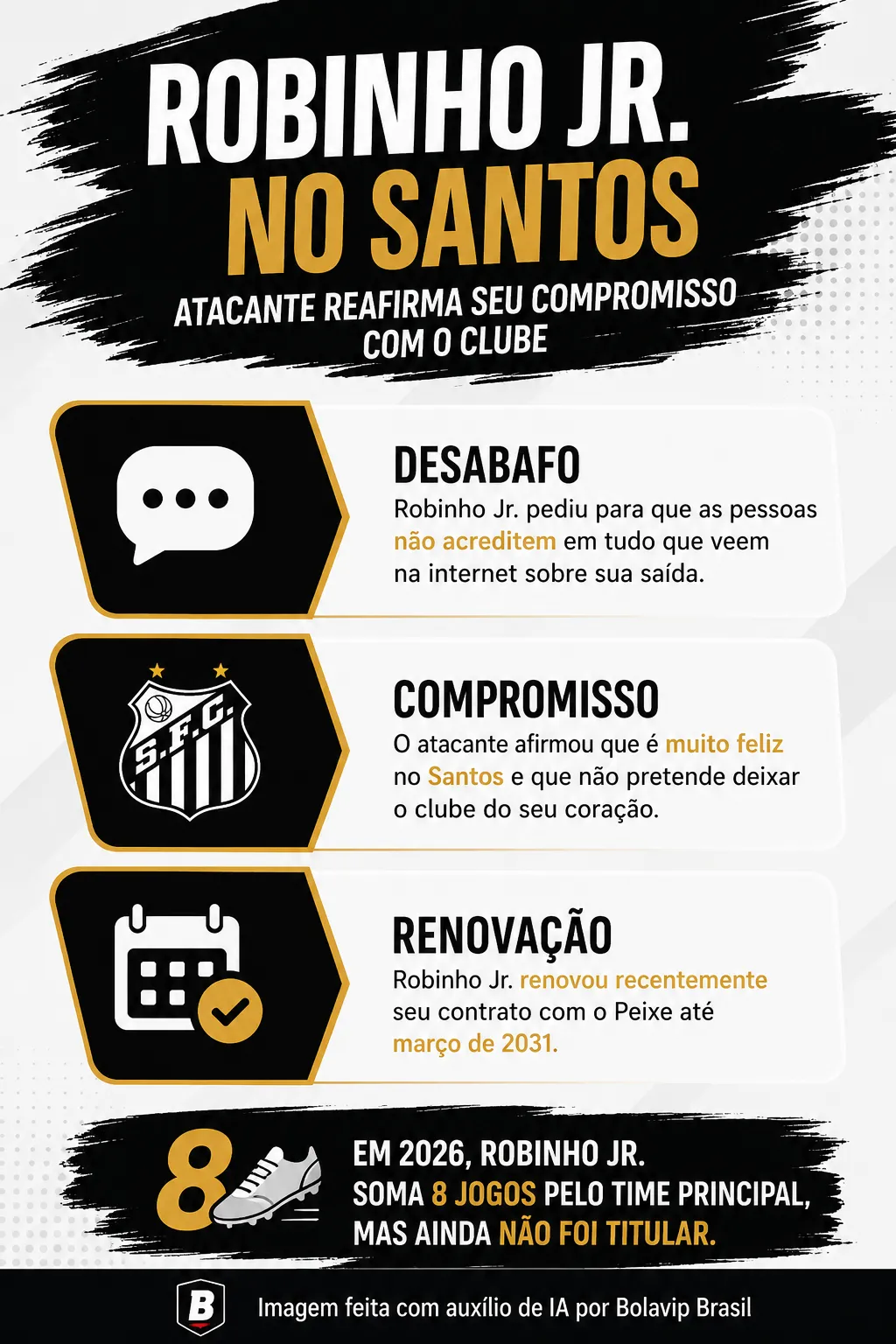 Imagem feita com auxílio de IA por Bolavip Brasil