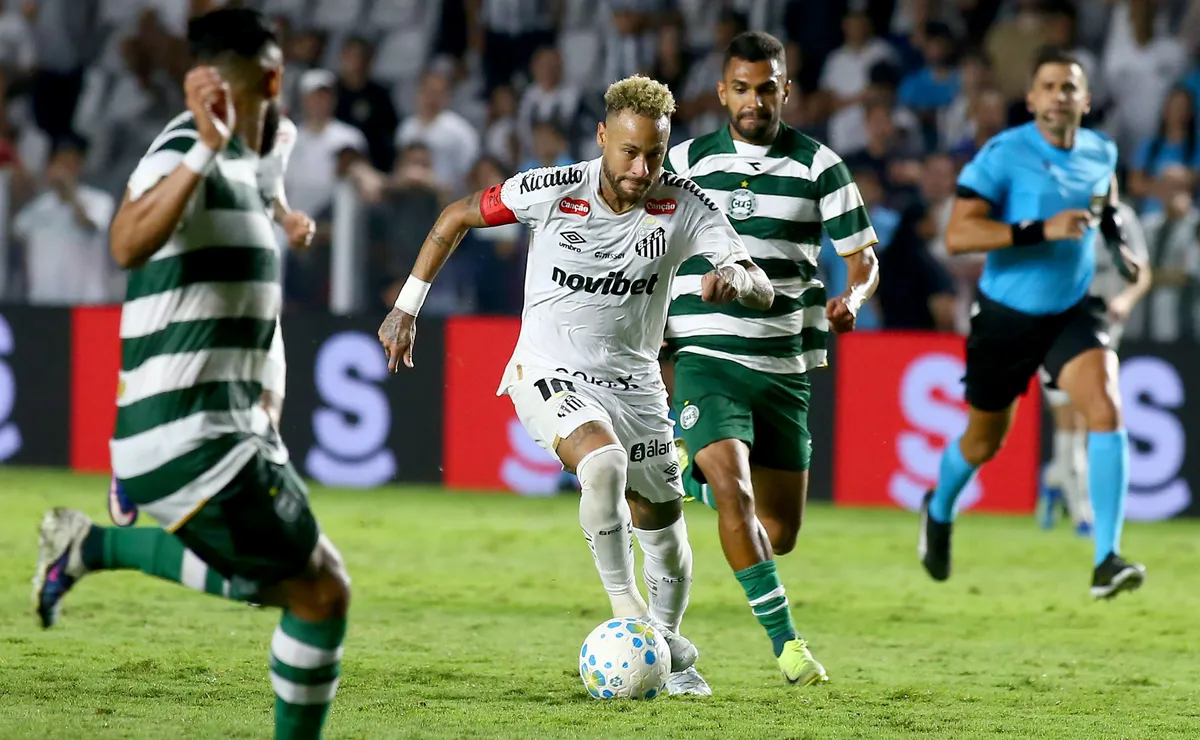 Coritiba x Santos: onde assistir ao vivo, horário e escalações do jogo desta quarta