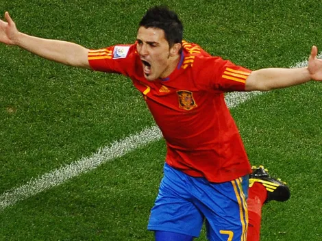 Villa liderou ataque da melhor Espanha da história das Copas