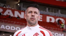 Paulo Pezzolano tecnico do Internacional durante partida contra o Athletic Club no estadio Beira-Rio pelo campeonato Copa Do Brasil 2026. Foto: Maxi Franzoi/AGIF