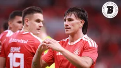 Bernabei, lateral-esquerdo do Internacional - Foto: Maxi Franzoi/AGIF