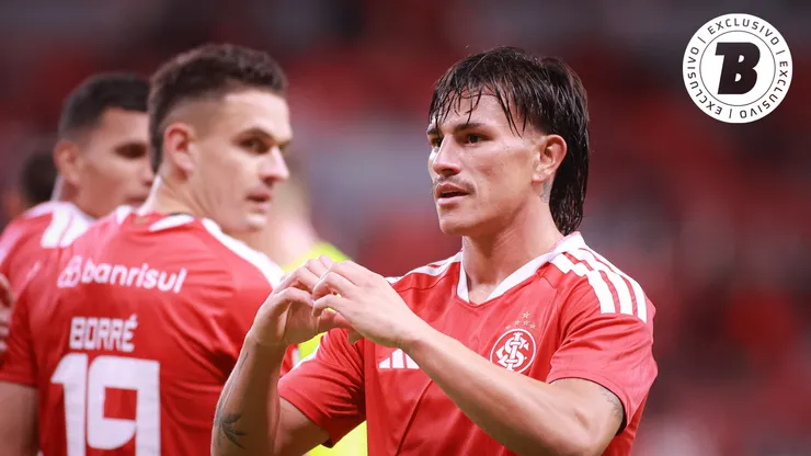 Bernabei, lateral-esquerdo do Internacional - Foto: Maxi Franzoi/AGIF