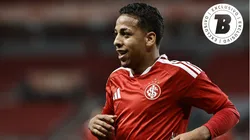 Allex jogador do Internacional comemora seu gol durante partida contra o Athletic. Foto: Roberto Vinicius/AGIF