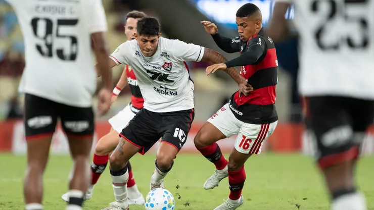 Vitória x Flamengo. Foto: Jorge Rodrigues/AGIF