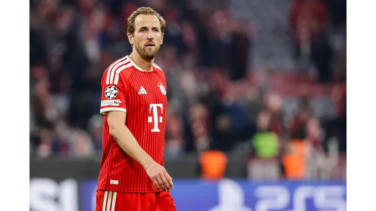 3EDNNDW MUNICH, GERMANY - MAY 6: Harry Kane (FC Bayern Muenchen, 9) after the UEFA Champions League Semi-Final between FC Bayern Muenchen vs Paris Saint-Germain at Allianz Arena at Semi-Finals 2nd leg of the UEFA Champions League on May 6, 2026 in Munich, Germany.