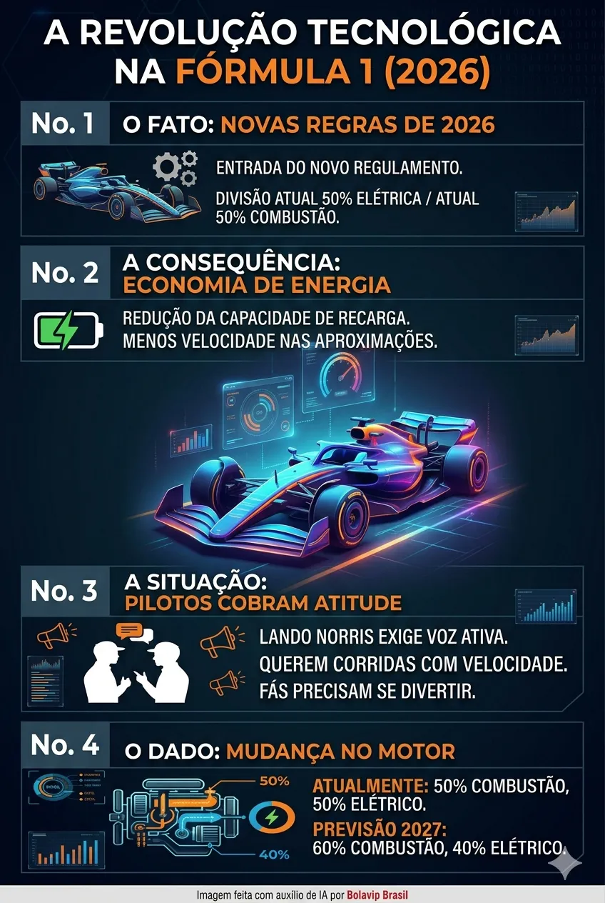 Infográfico sobre o tema da matéria – Foto: gerada com auxílio de IA pelo Bolavip Brasil
