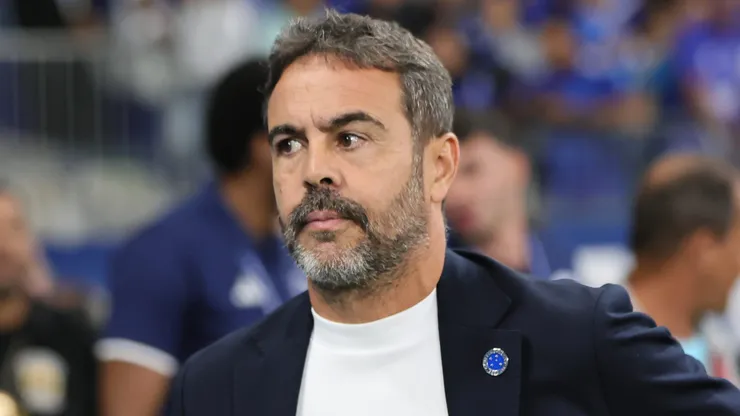 Artur Jorge tecnico do Cruzeiro durante partida contra o Goias no estadio Mineirao pelo campeonato Copa Do Brasil 2026.
