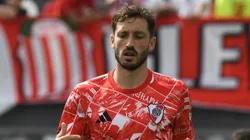 Matías Viña com a camisa do River Plate.