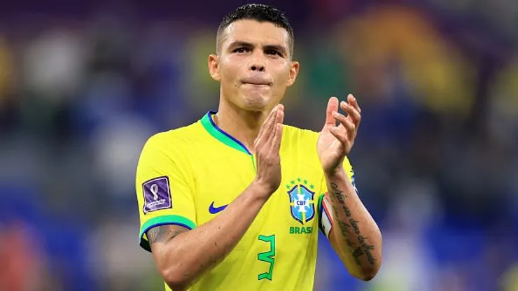 Thiago Silva atuou na Copa do Mundo de 2022. Foto: Buda Mendes