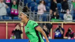 Amanda Gutierres celebra primeiro gol nos EUA - Foto: Boston Legacy Oficial/Divulgação @bostonlegacyfc