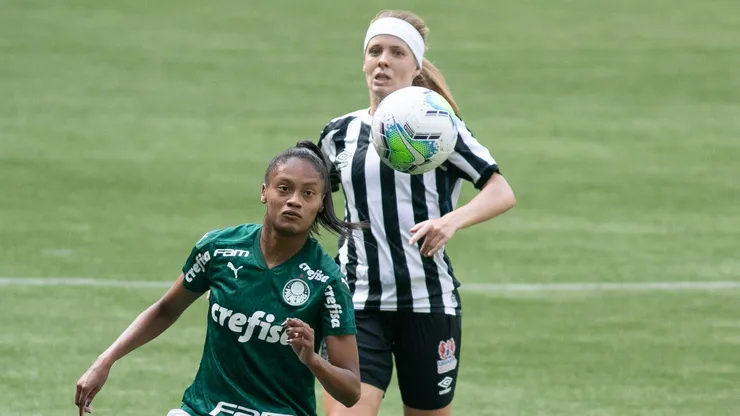 Santos x Palmeiras. Foto: Rebeca Reis/AGIF