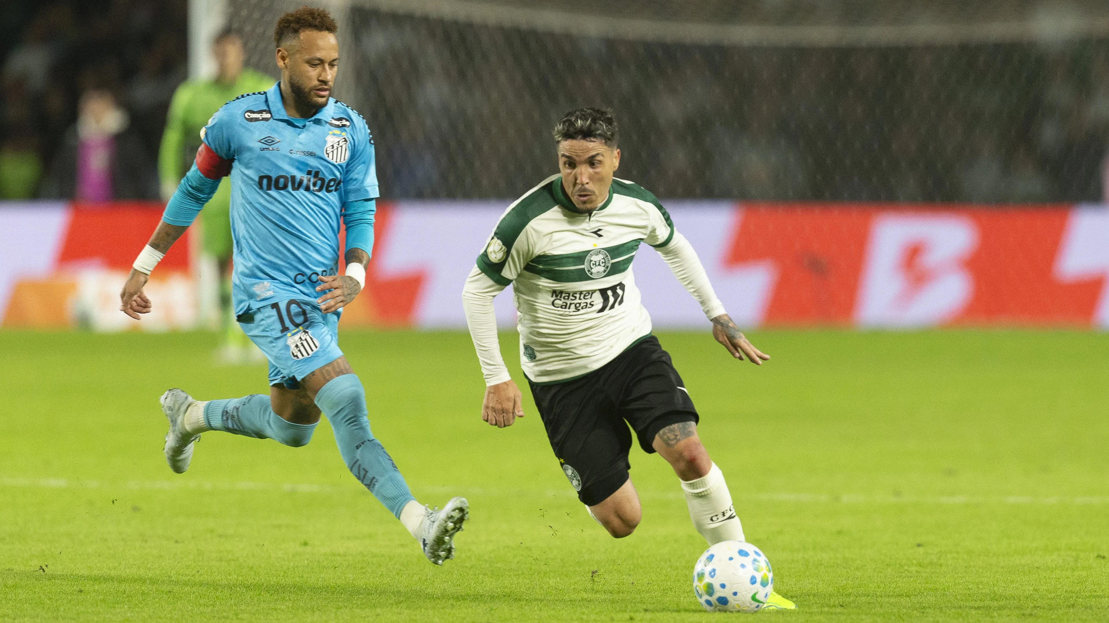 Coritiba x Santos. Foto: Hedeson Alves/AGIF