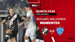Vasco empata com o Paysandu, mas se classifica na Copa do Brasil. Foto: Thiago Ribeiro/AGIF