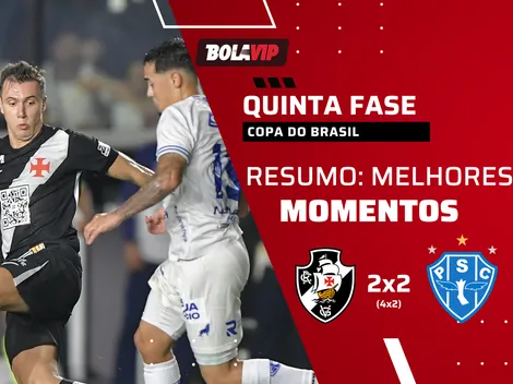 Vasco empata com Paysandu e avança na Copa do Brasil
