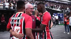 Dorival Junior tecnico do Corinthians durante partida contra o Sao Paulo no estadio Arena Corinthians pelo campeonato Paulista 2026. Foto: Ettore Chiereguini/AGIF