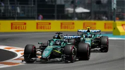 Os dois carros da Aston Martin completaram uma prova pela primeira vez na temporada em Miami