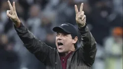 Diniz durante clássico Majestoso realizado em Itaquera