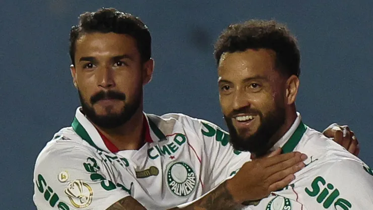 Jefté protagonizou cena icônica após vitória do Palmeiras pela Copa do Brasil - Foto: Cesar Greco/Palmeiras/by Canon