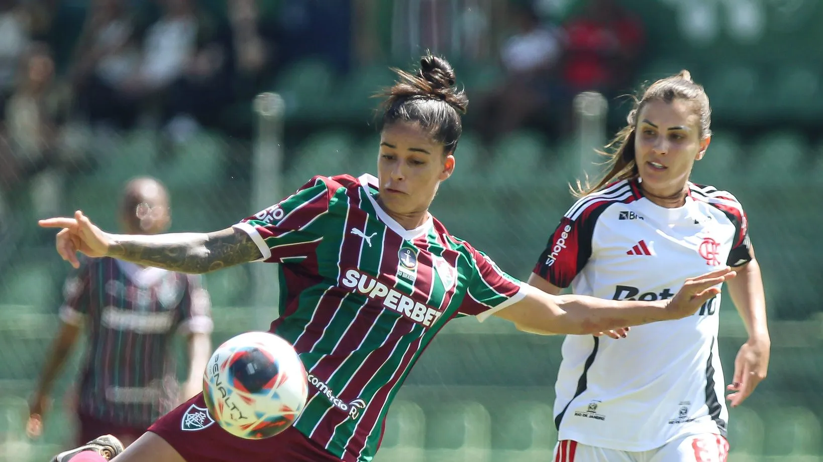 Fluminense e Flamengo em jogo da Copa Rio Feminina 2026